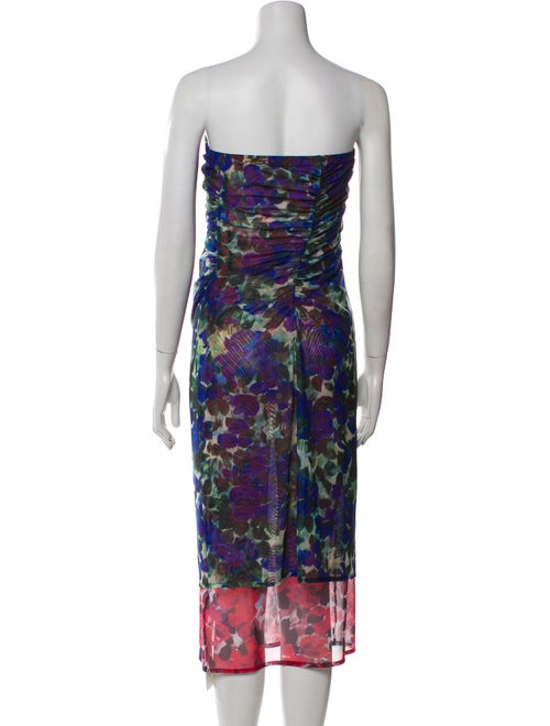 Dries Van Noten Printed Knee-Length Dress