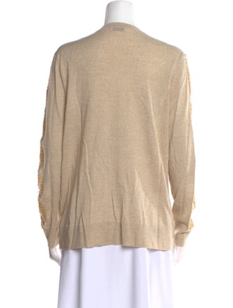 Dries Van Noten Wool Scoop Neck Sweater