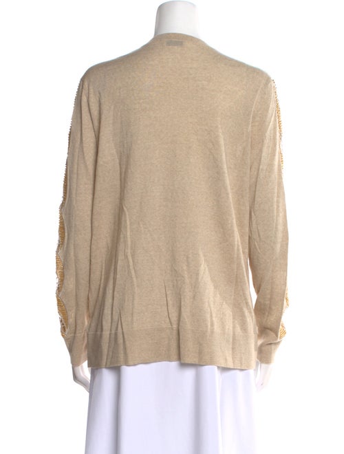 Dries Van Noten Wool Scoop Neck Sweater