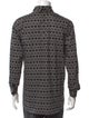 Dries Van Noten Polka Dot Print Long Sleeve Shirt