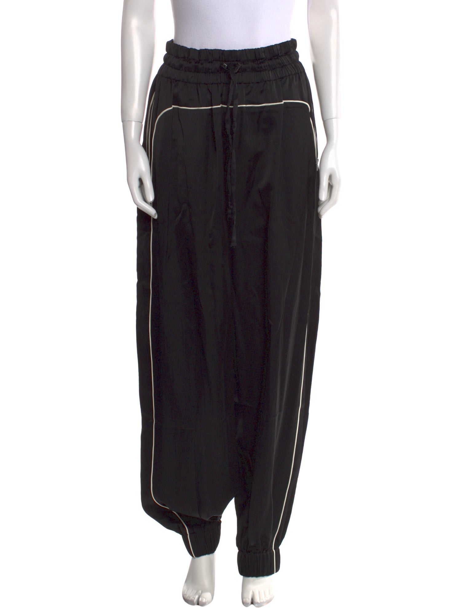 Dries Van Noten Striped Straight Leg Pants