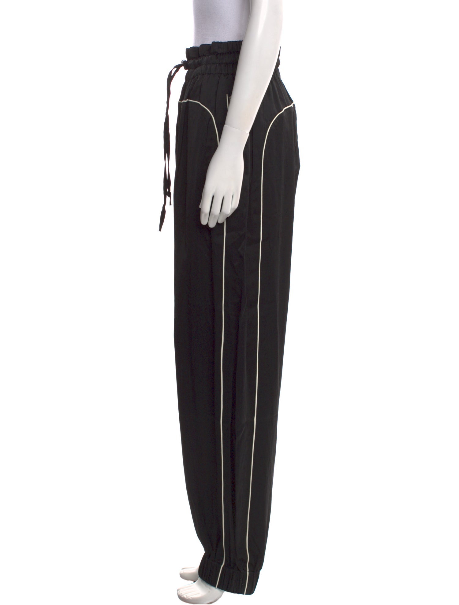 Dries Van Noten Striped Straight Leg Pants