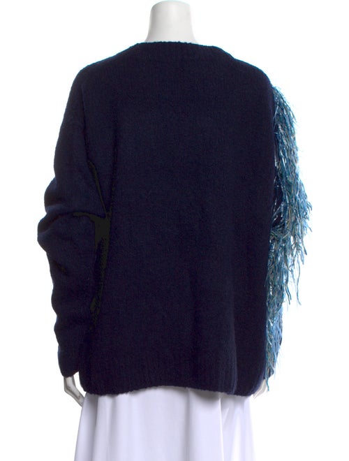 Dries Van Noten Merino Wool Crew Neck Sweater