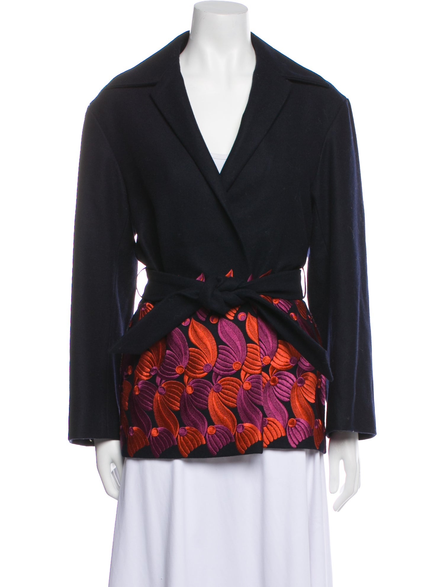 Dries Van Noten Wool Printed Blazer