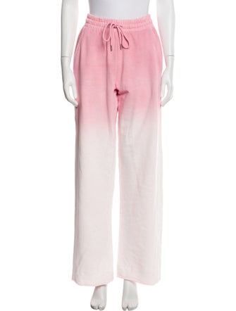 Dries Van Noten Raw-Edge Trim Sweatpants