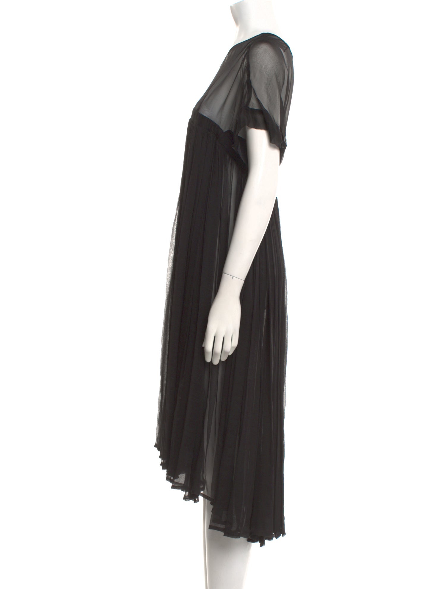 Dries Van Noten V-Neck Midi Length Dress