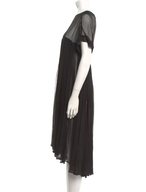 Dries Van Noten V-Neck Midi Length Dress