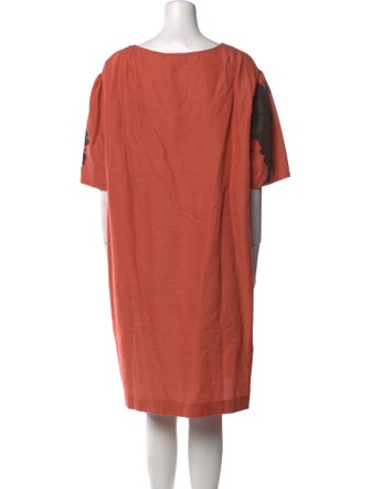 Dries Van Noten Printed Knee-Length Dress