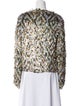 Dries Van Noten Tweed Pattern Evening Jacket