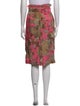 Dries Van Noten Floral Print Knee-Length Skirt