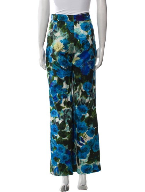 Dries Van Noten Printed Wide Leg Pants