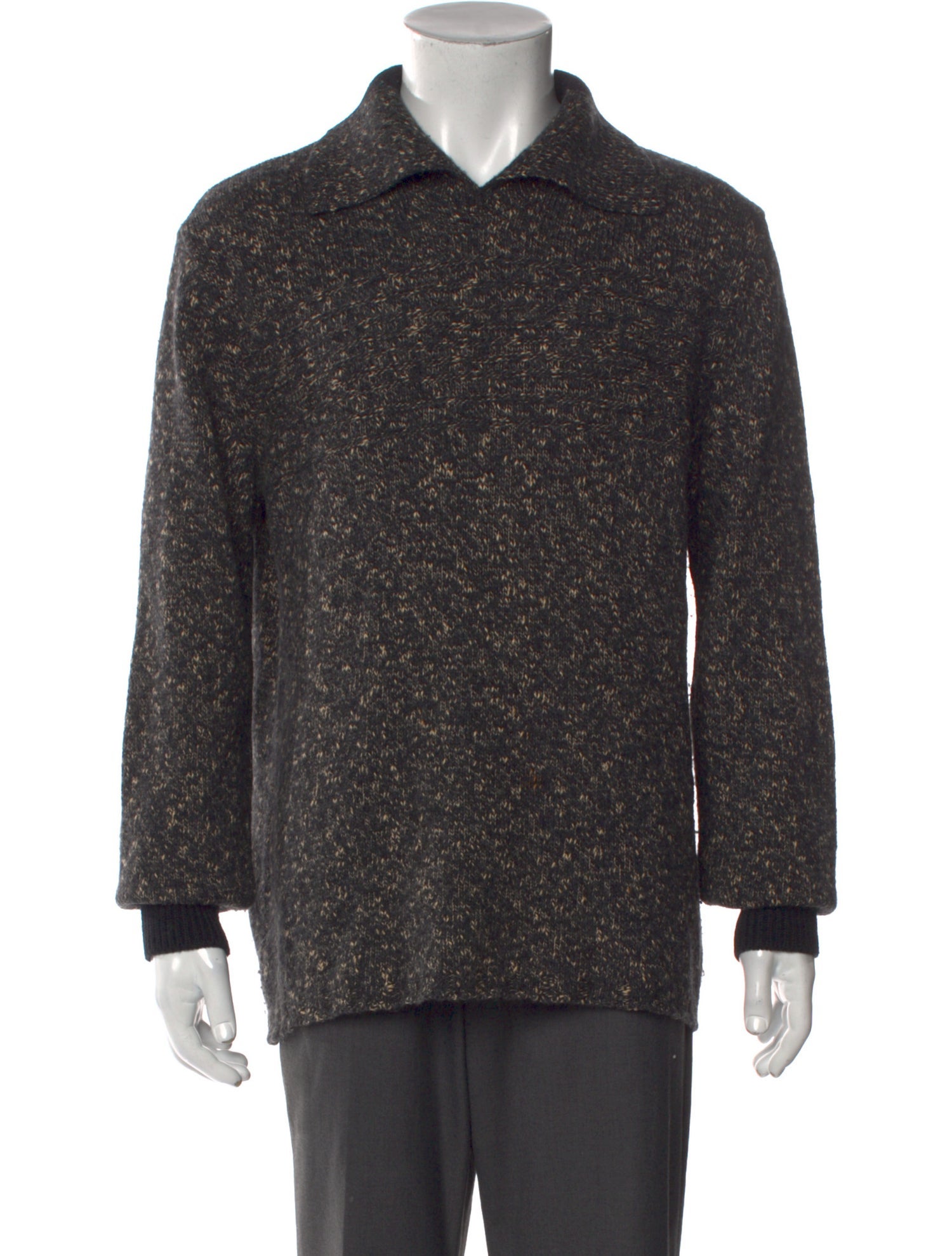 Dries Van Noten Vintage 1990's Polo Sweater