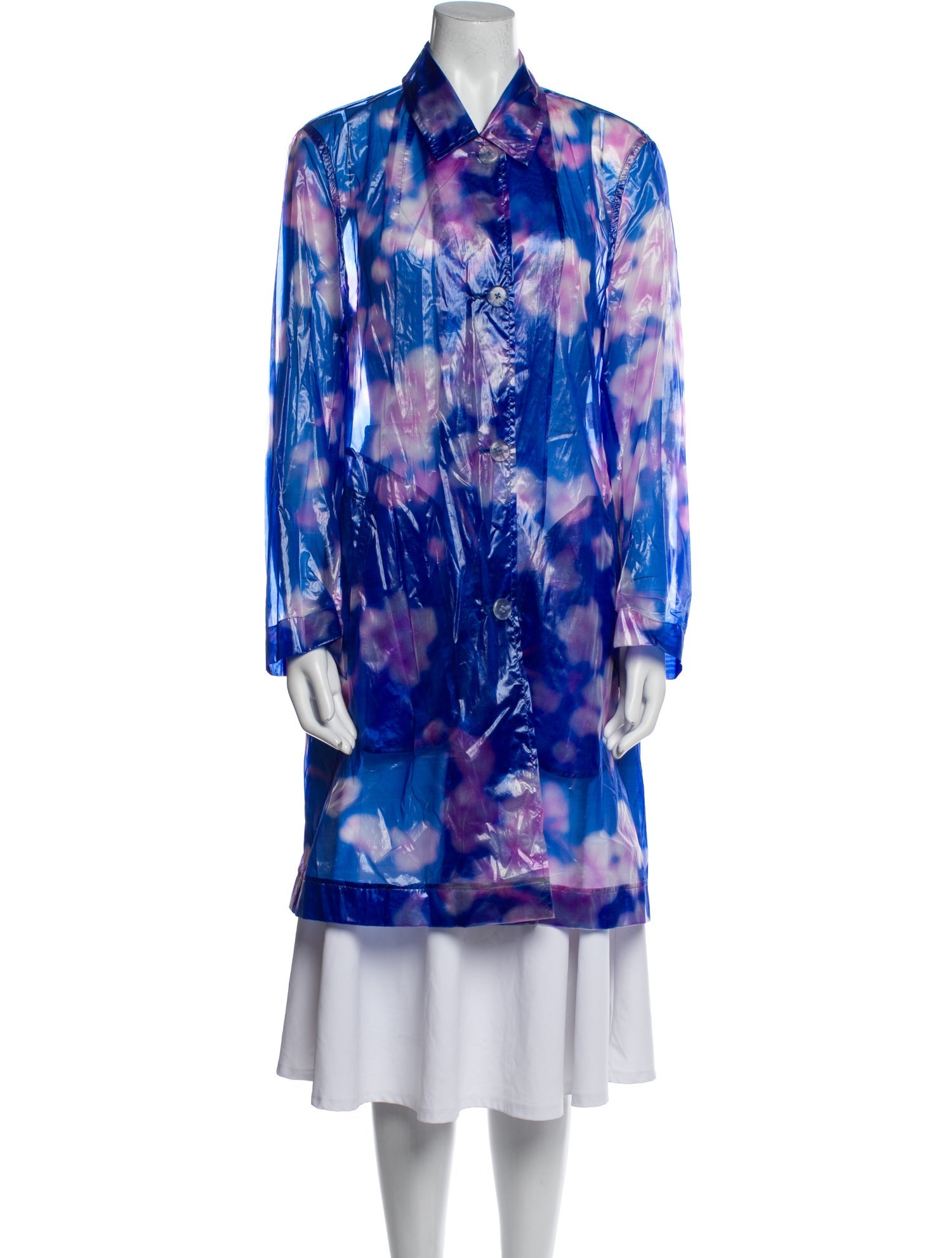 Dries Van Noten Floral Print Coat