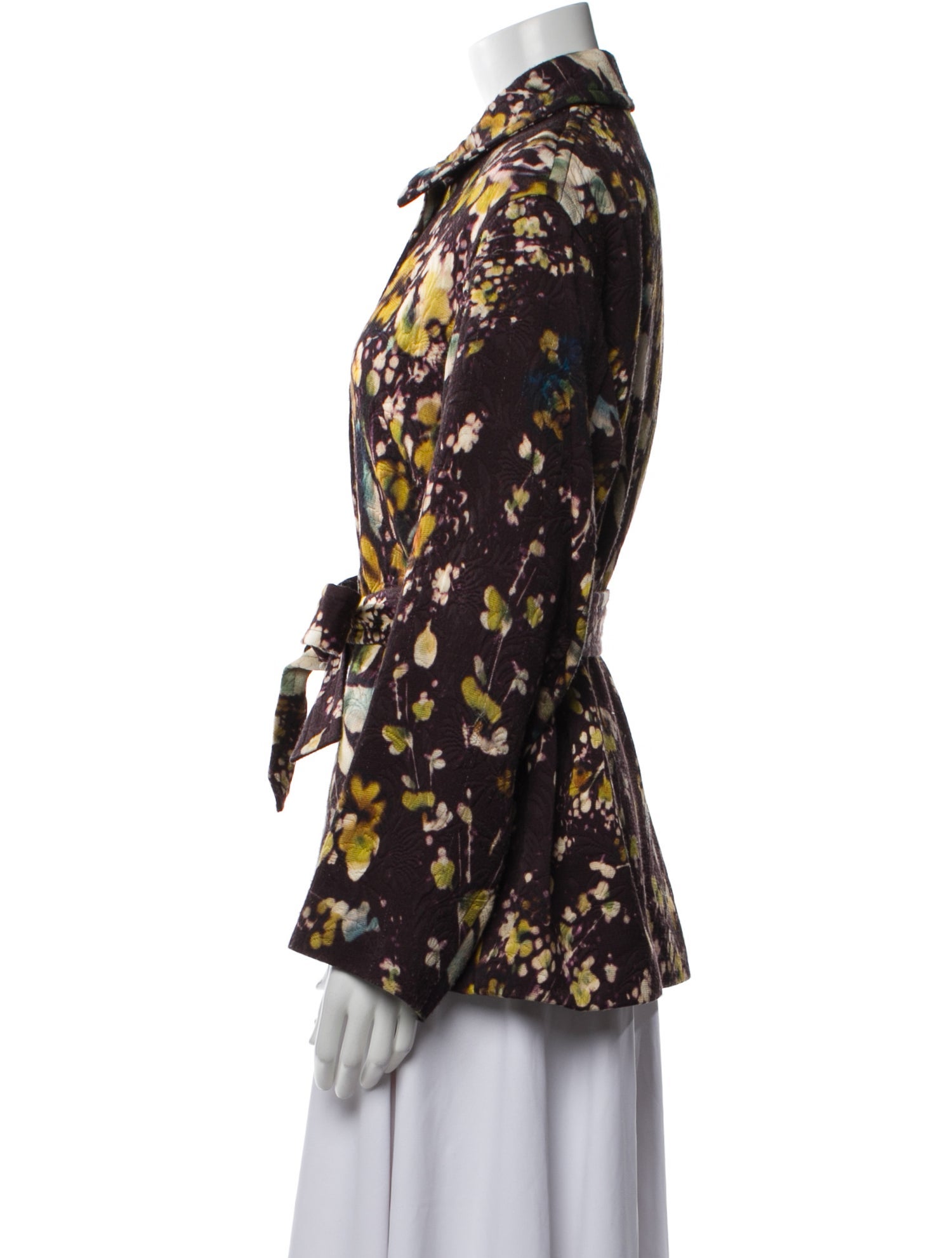Dries Van Noten Floral Print Jacket