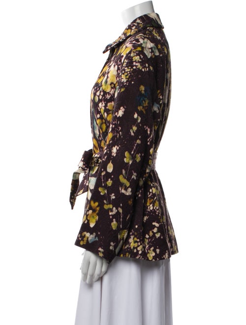 Dries Van Noten Floral Print Jacket