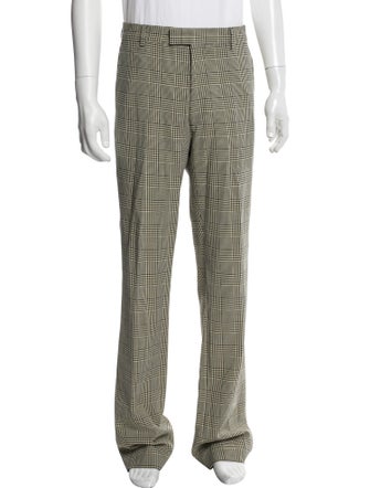 Dries Van Noten Houndstooth Print Pants