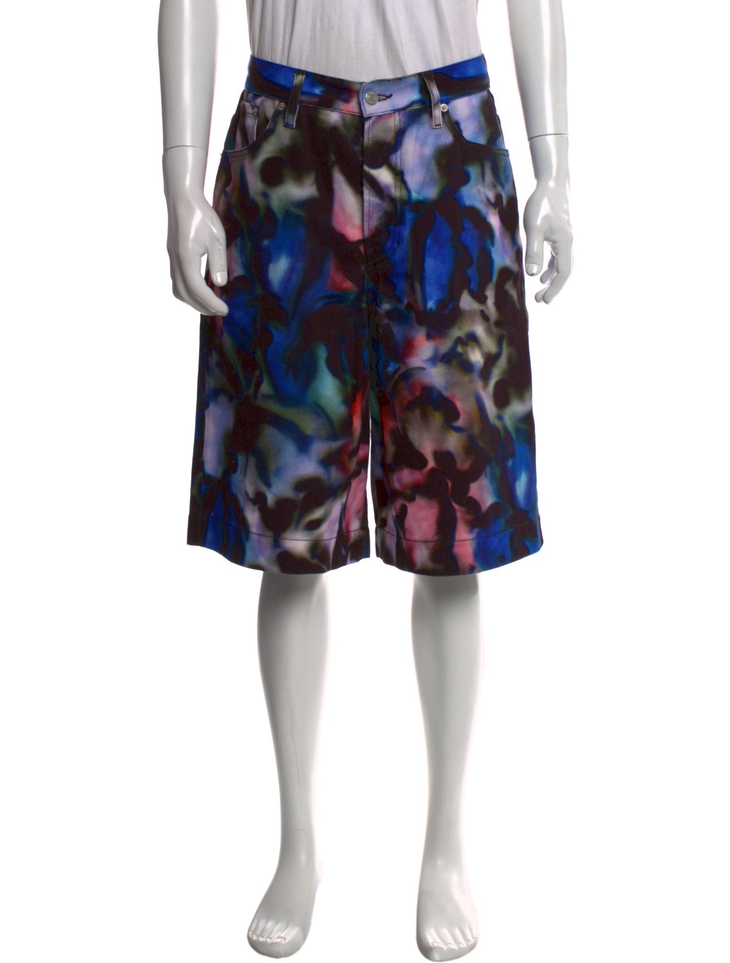 Dries Van Noten Printed Jogger Shorts