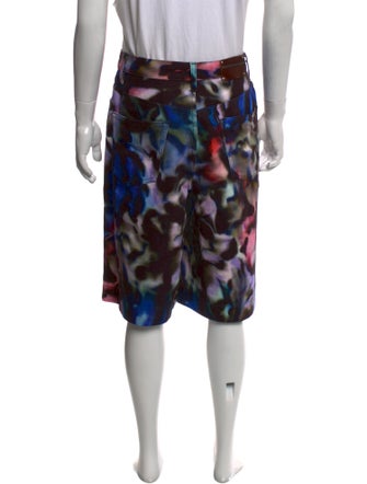 Dries Van Noten Printed Jogger Shorts