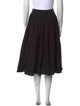 Dries Van Noten Pleated Accents Knee-Length Skirt