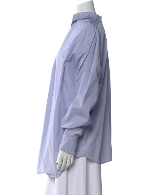 Dries Van Noten Striped Mock Neck Tunic