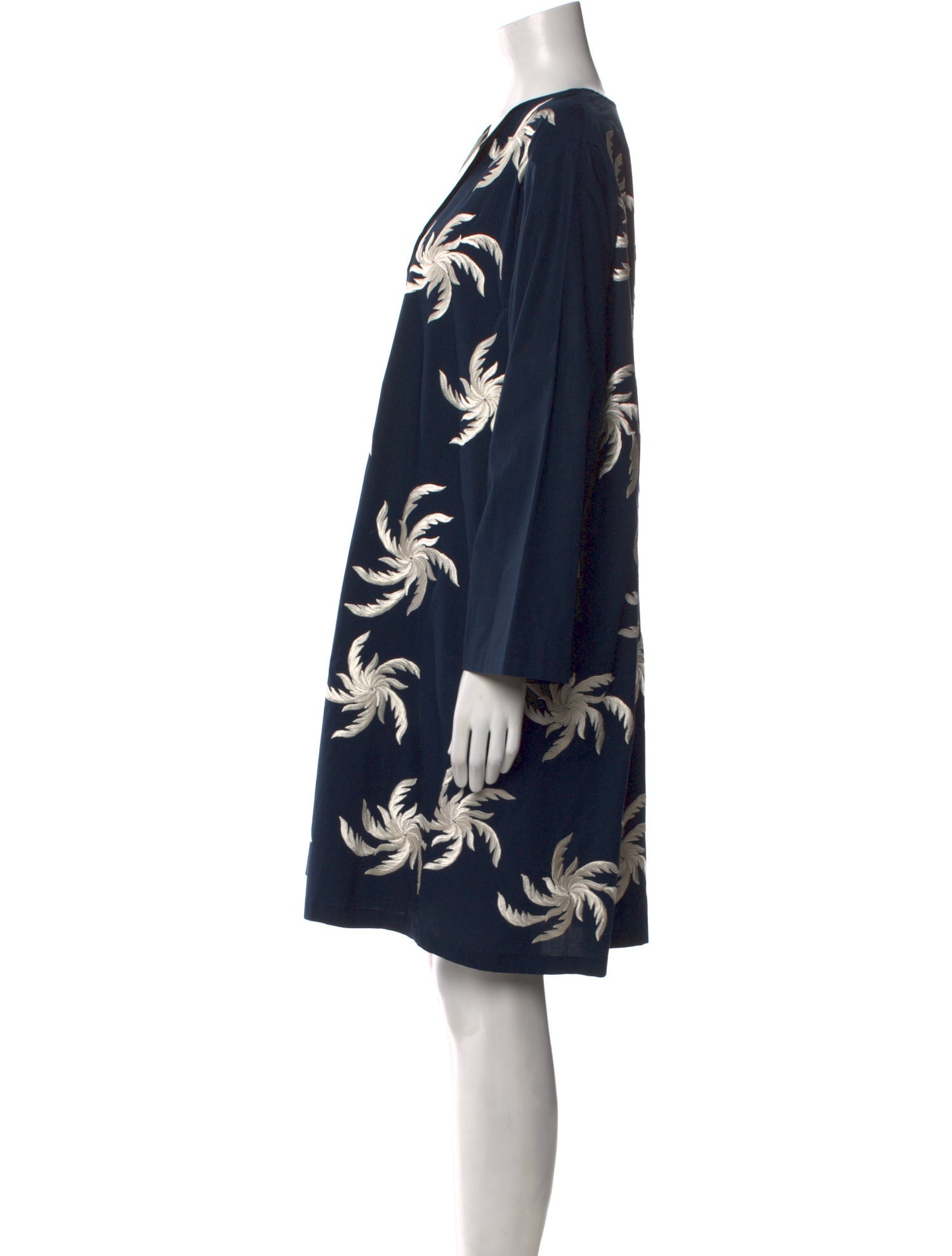 Dries Van Noten Floral Print Mini Dress