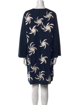 Dries Van Noten Floral Print Mini Dress