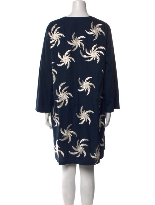 Dries Van Noten Floral Print Mini Dress