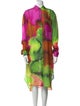 Dries Van Noten Silk Midi Length Dress