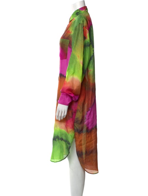 Dries Van Noten Silk Midi Length Dress