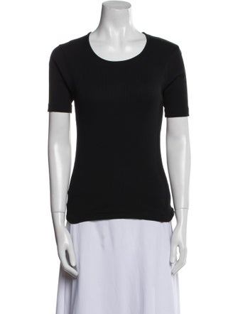 Dries Van Noten Scoop Neck Short Sleeve T-Shirt