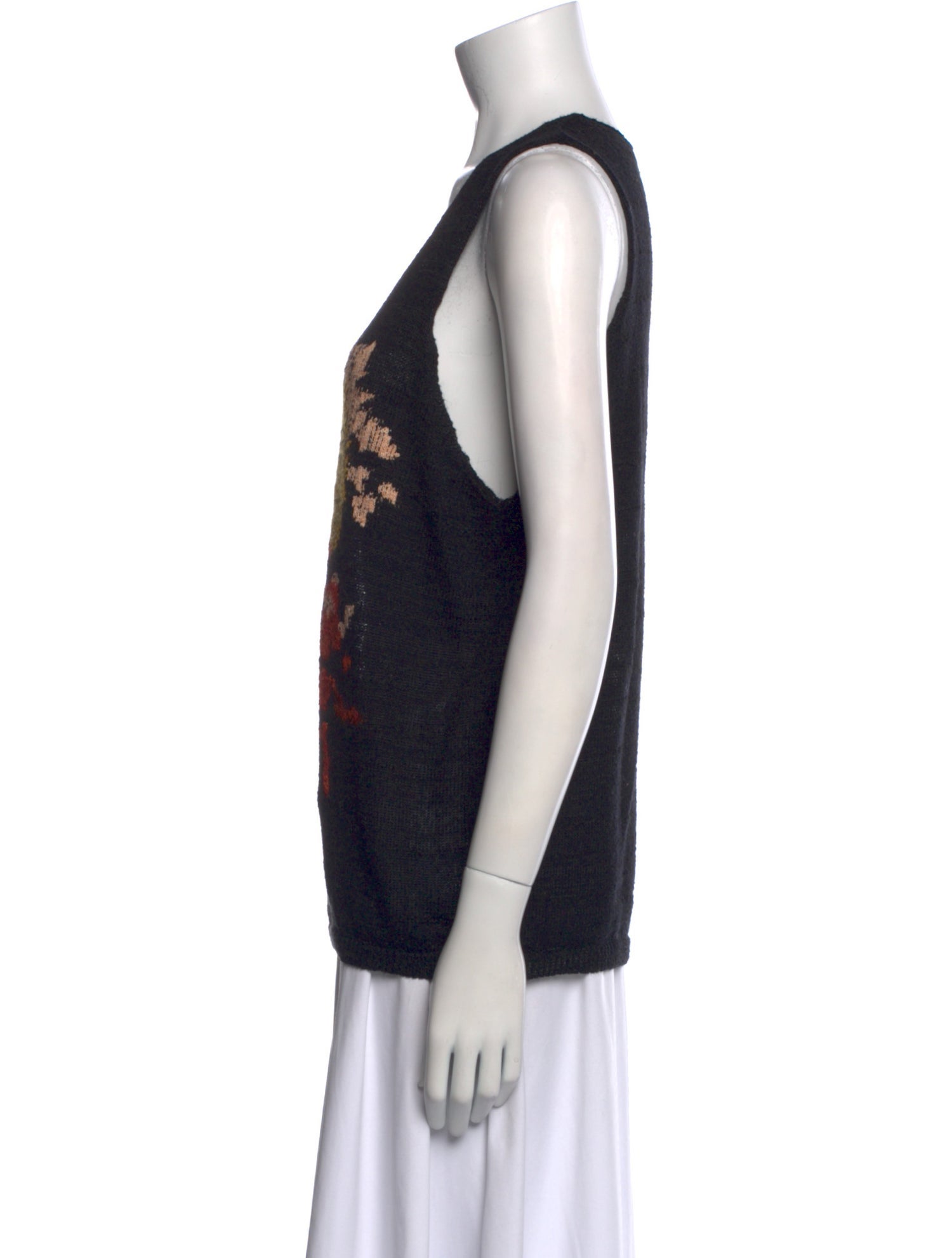 Dries Van Noten Silk Printed Top