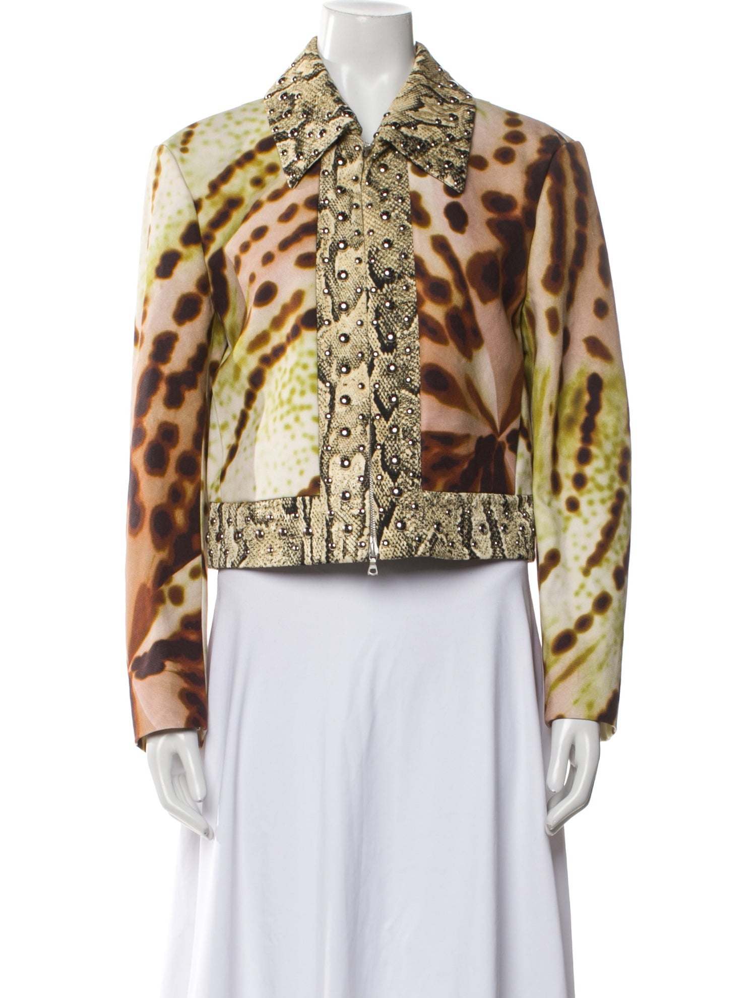 Dries Van Noten Animal Print Jacket w/ Tags