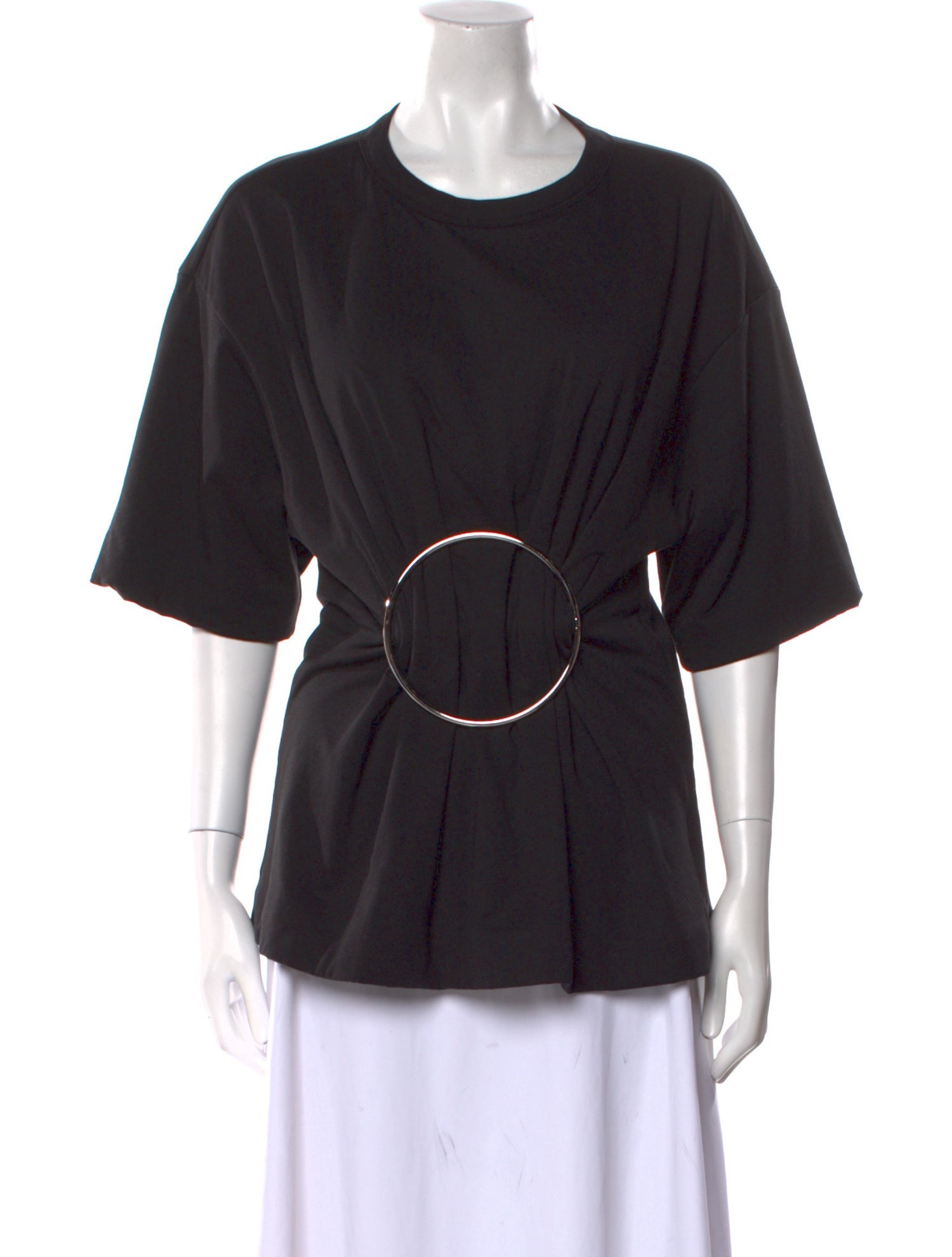 Dries Van Noten Crew Neck Three-Quarter Sleeve T-Shirt