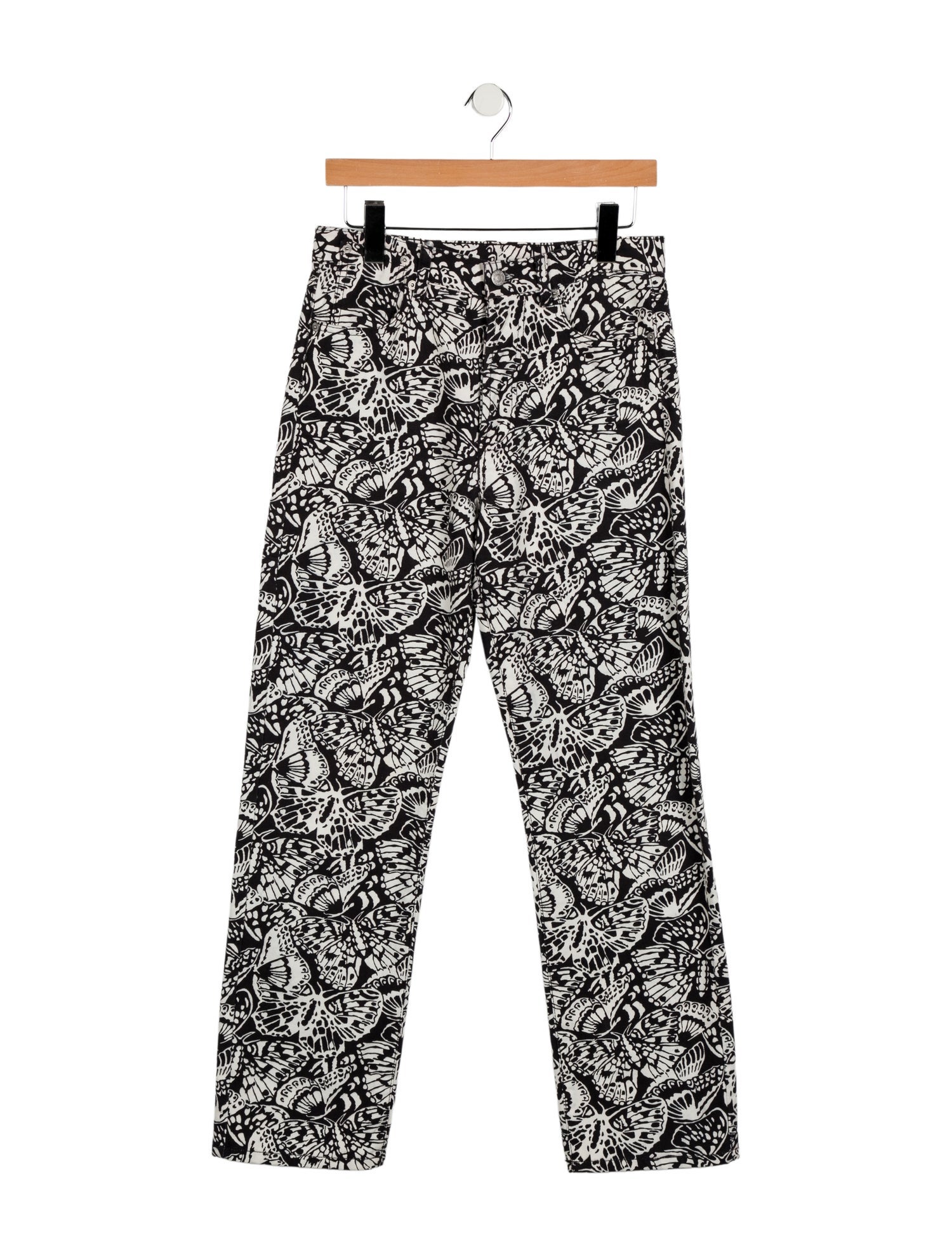 Dries Van Noten High-Rise Straight Leg Jeans