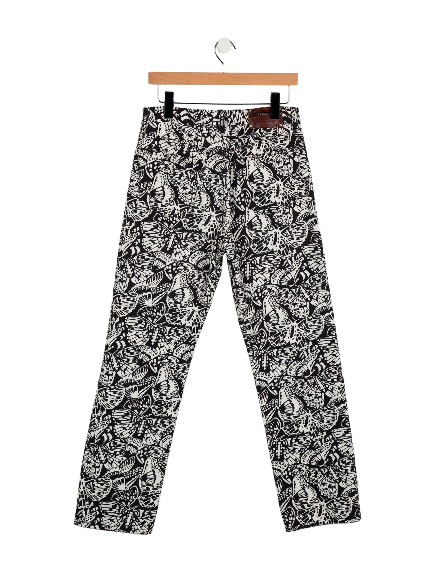 Dries Van Noten High-Rise Straight Leg Jeans