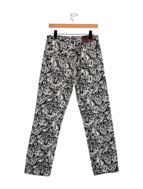 Dries Van Noten High-Rise Straight Leg Jeans