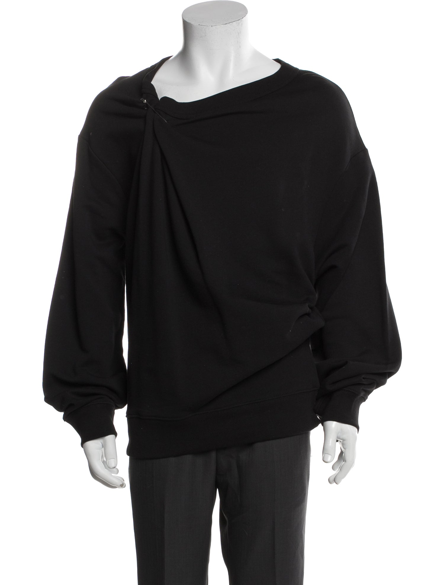 Dries Van Noten Scoop Neck Long Sleeve Sweatshirt