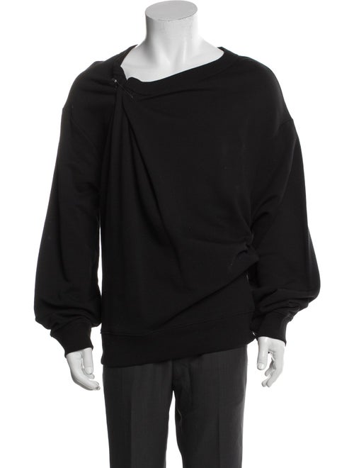 Dries Van Noten Scoop Neck Long Sleeve Sweatshirt
