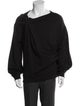 Dries Van Noten Scoop Neck Long Sleeve Sweatshirt