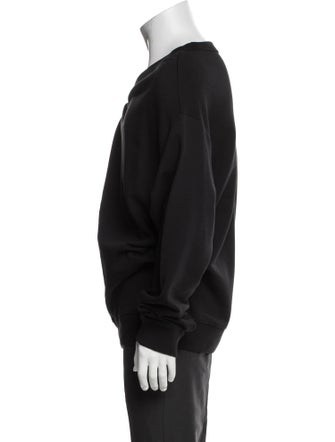 Dries Van Noten Scoop Neck Long Sleeve Sweatshirt