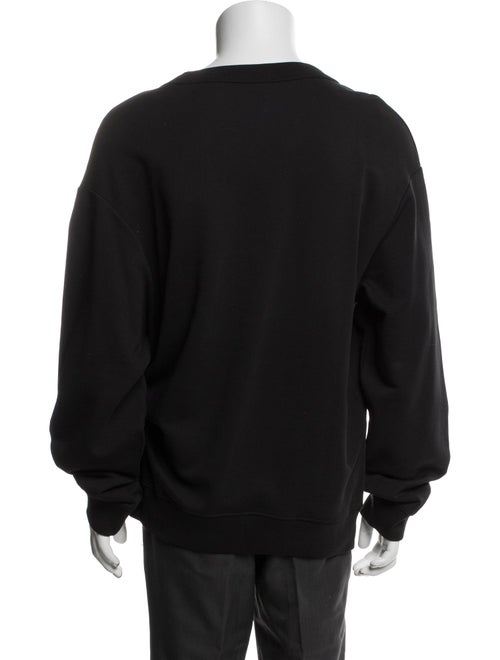 Dries Van Noten Scoop Neck Long Sleeve Sweatshirt