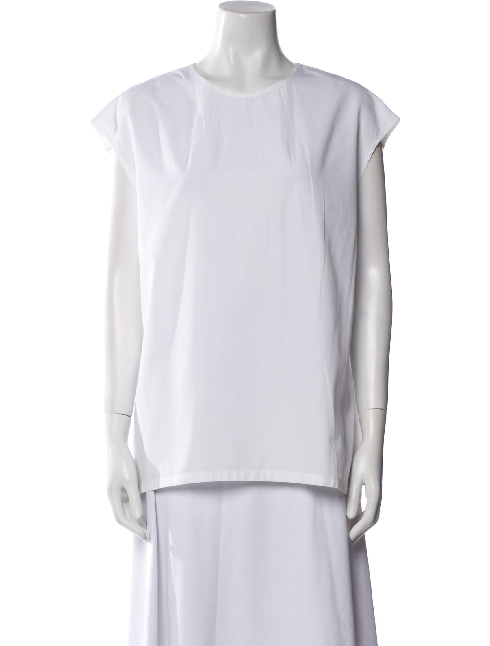 Dries Van Noten Crew Neck Short Sleeve Top