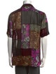 Dries Van Noten Printed Short Sleeve Shirt
