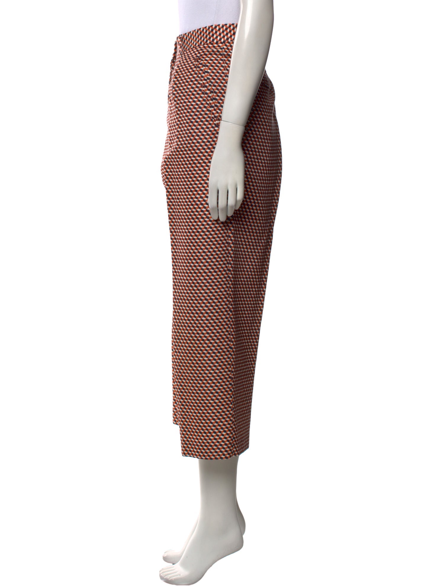 Dries Van Noten Printed Wide Leg Pants