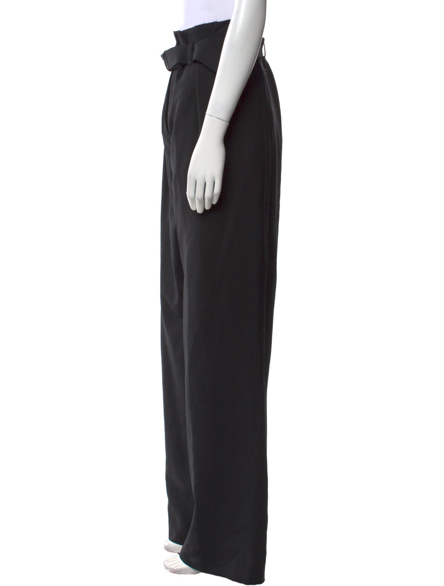 Dries Van Noten Wool Wide Leg Pants