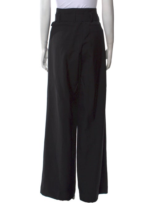 Dries Van Noten Wool Wide Leg Pants