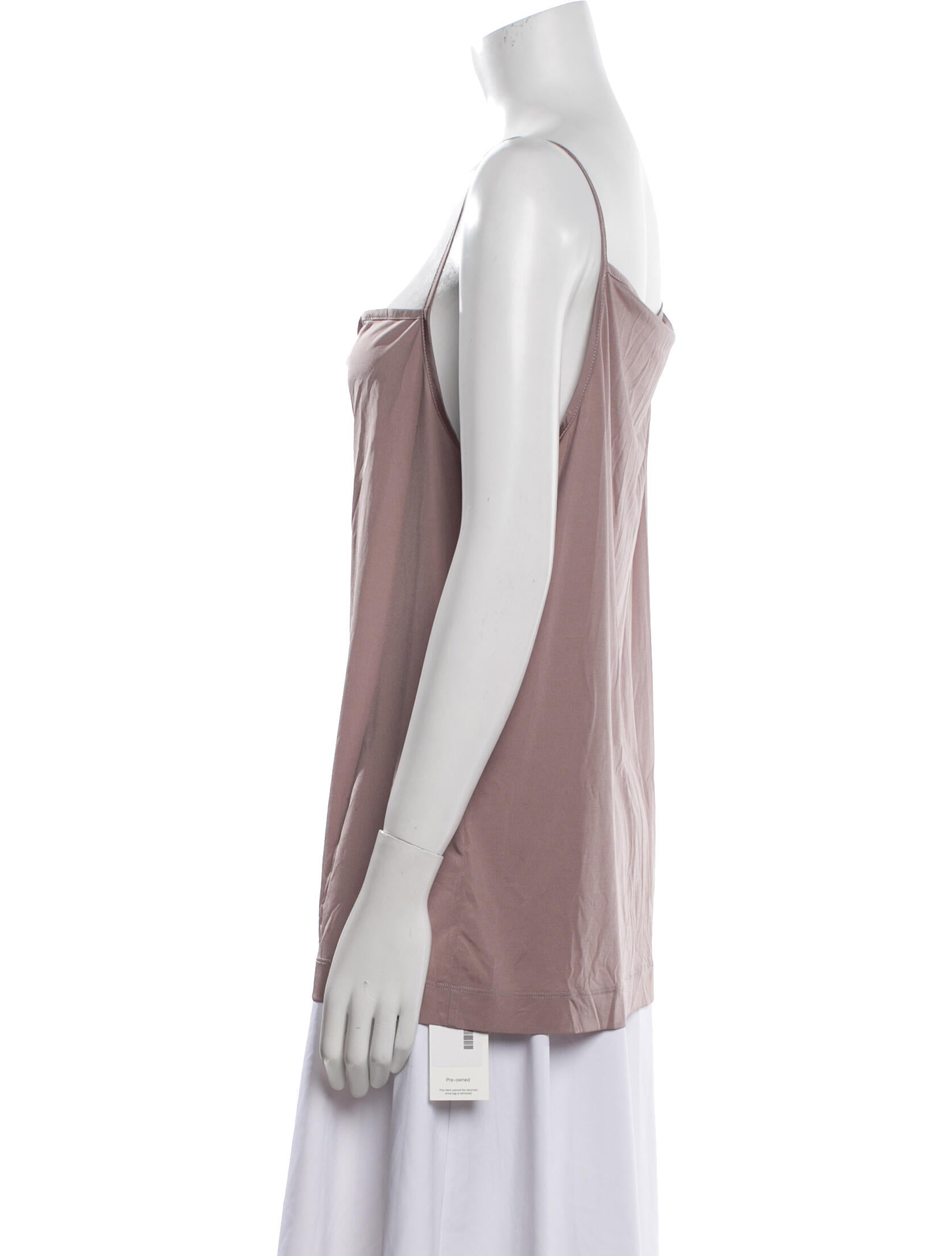Dries Van Noten Cowl Neck Sleeveless Top
