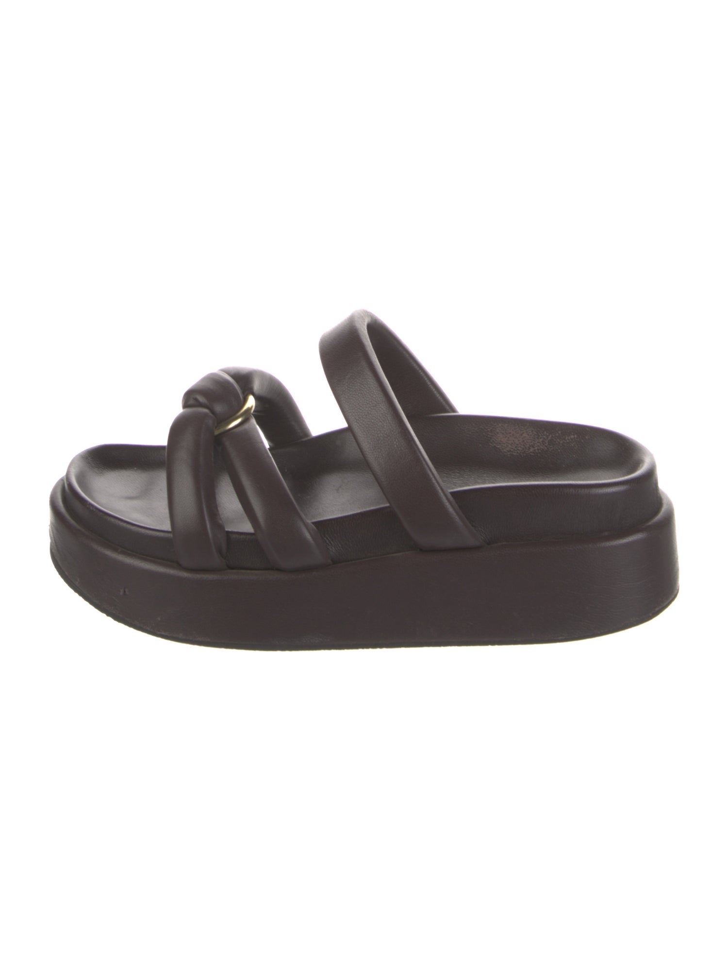 Dries Van Noten Leather Slides