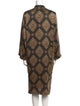 Dries Van Noten Silk Midi Length Dress