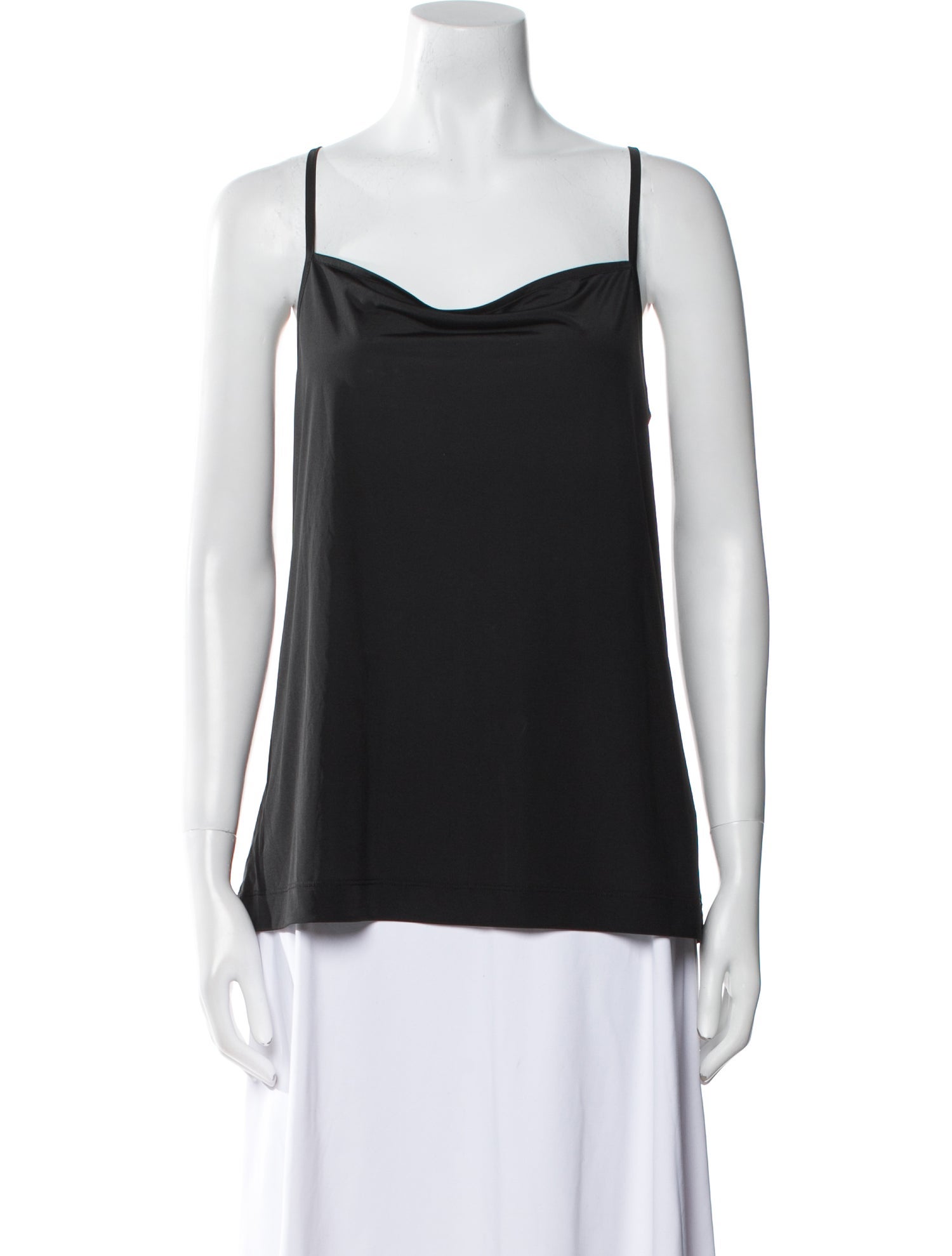 Dries Van Noten Cowl Neck Sleeveless Top